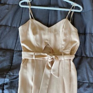 Jumpsuit with Cutout by Gilbert